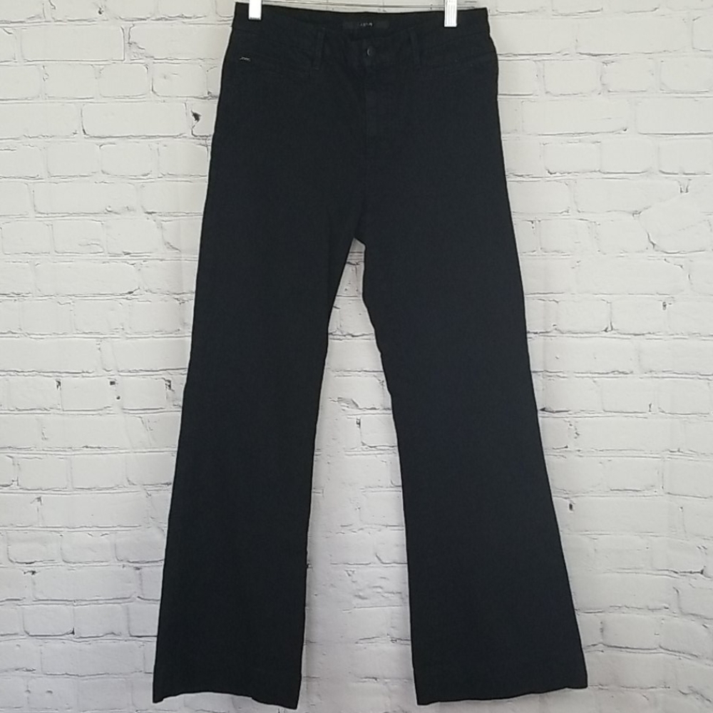 Joe's black wide leg jeans size 30